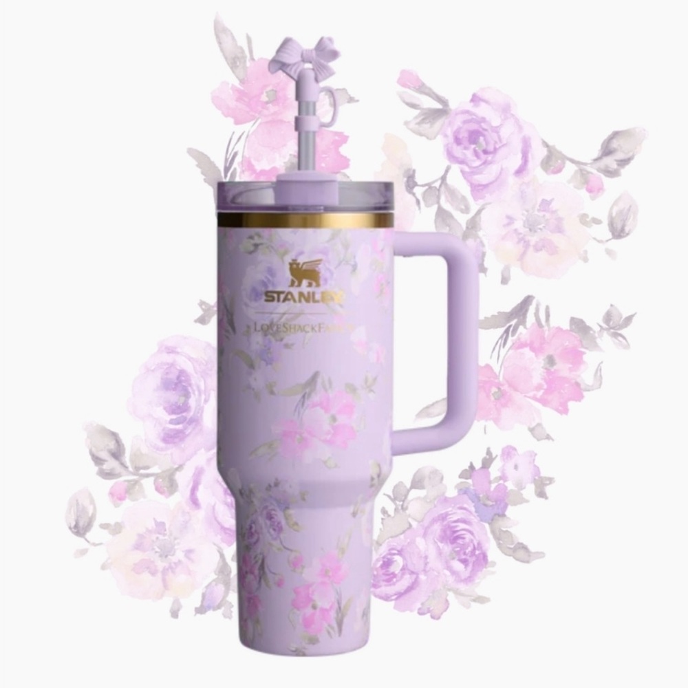 Stanley x Loveshackfancy 40oz Quencher - Happy Thoughts